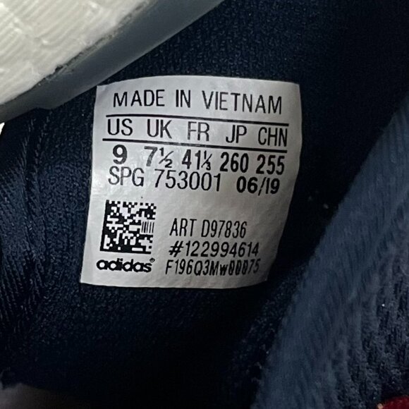 Adidas Crazy Flight X USA Olympic Volleyball Shoes Women's Size 9 Never Worn - Picture 6 of 6